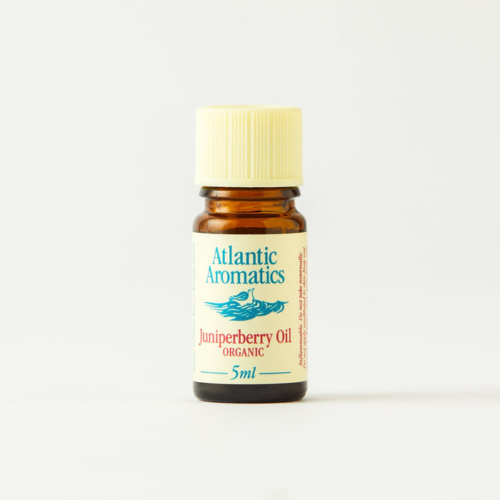 bottle of Atlantic Aromatics Organic Juniperberry Oil
