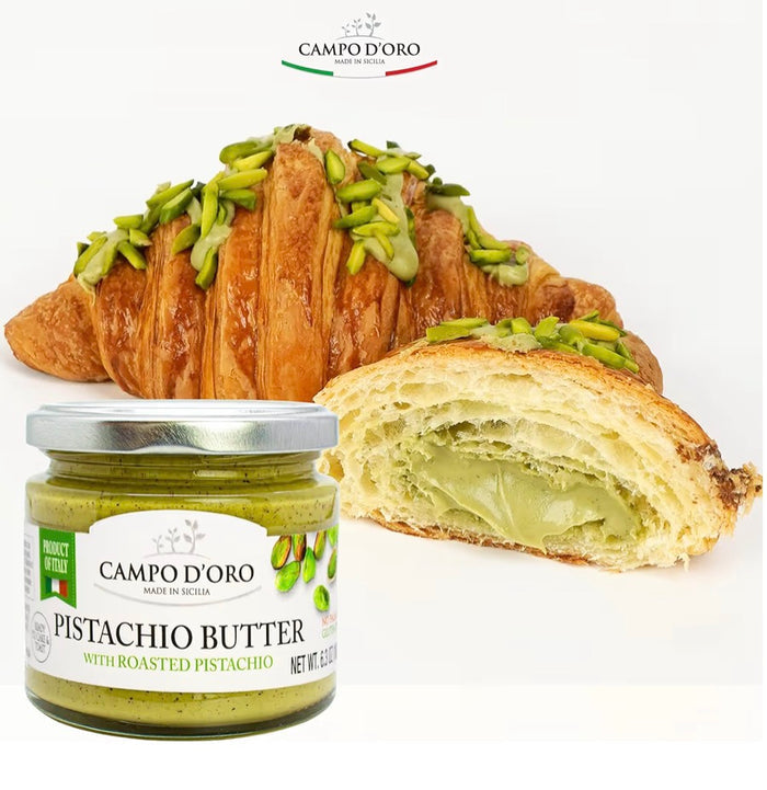 Campo D'Oro Pistachio Butter, 180g (Pack of 6)