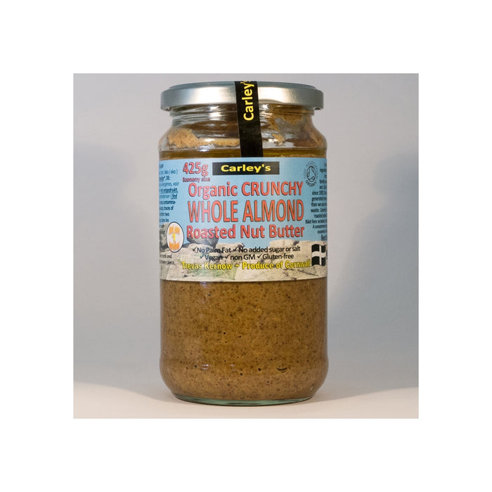 Carley's Organic Crunchy Roasted Almond Butter - Evergreen Healthfoods