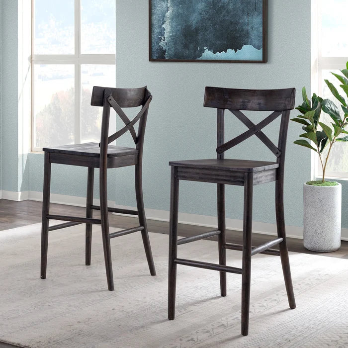 (D210-21C) Coronado- 30'' Barstool- Chocolate
