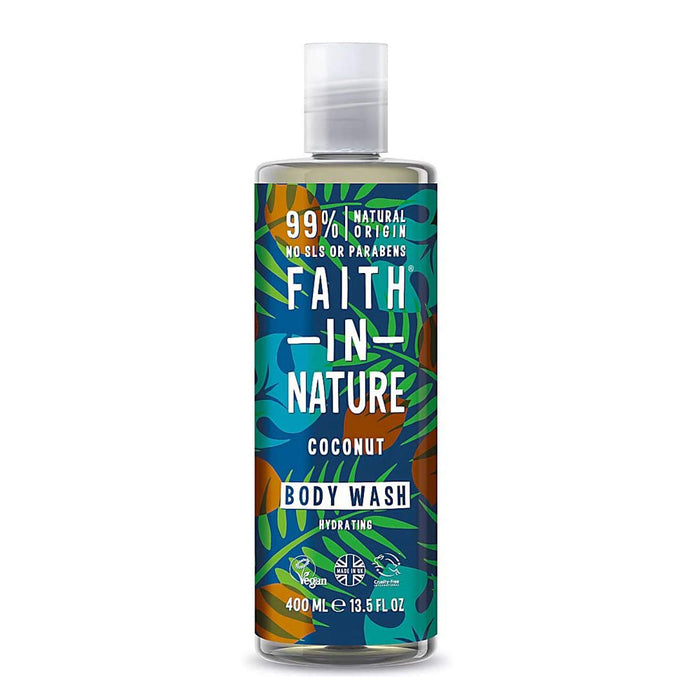 Faith in Nature Coconut Body Wash - Evergreen Healthfoods