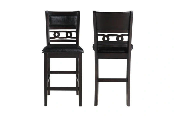 Gia Counter Chairs (2/Ctn)-Ebony