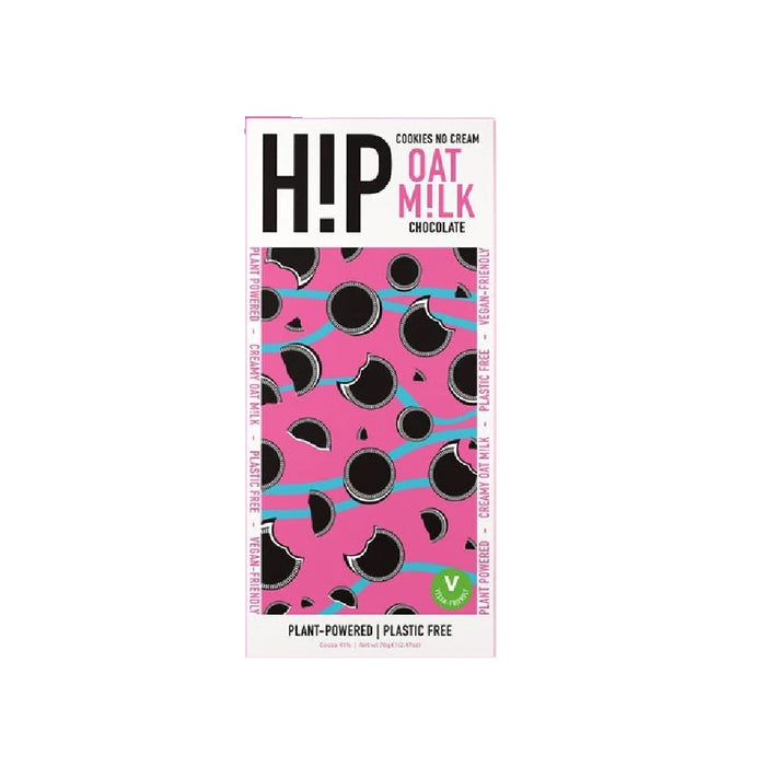 HIP Cookies No Cream Oat Milk Chocolate Bar