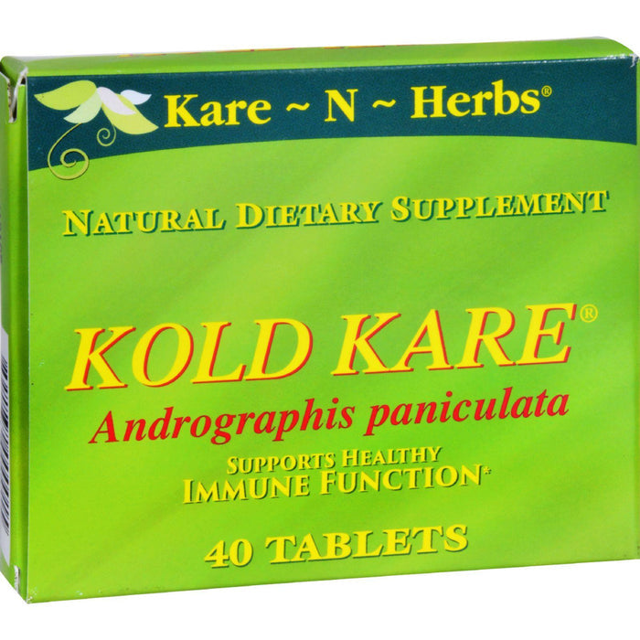 Kare-n-herbs Kold Kare - 40 Tablets