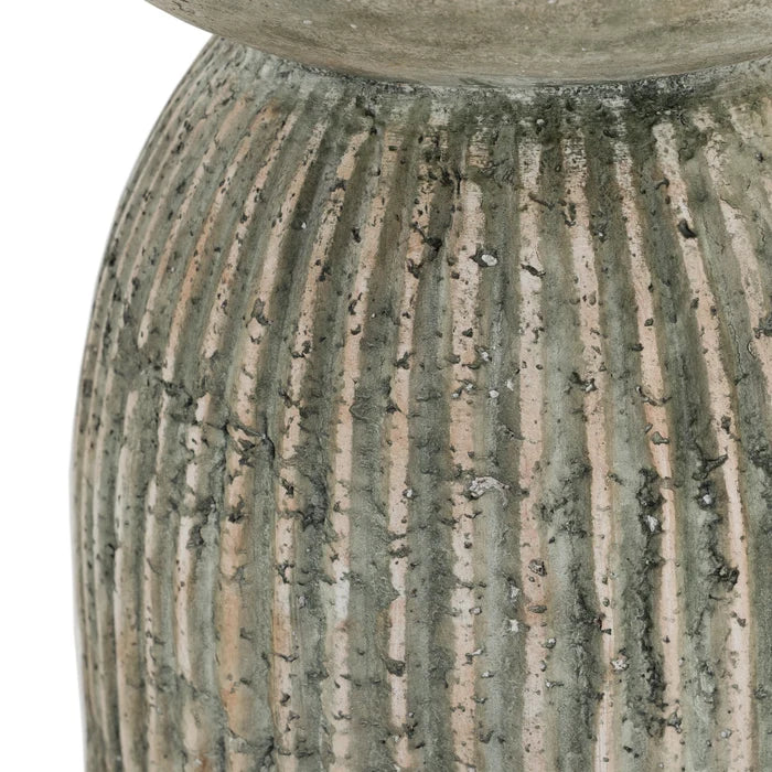 Katyal - Modern Old Grey Fiberform End Table