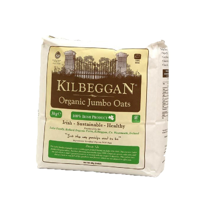 Kilbeggan Organic Jumbo Oats - Evergreen Healthfoods