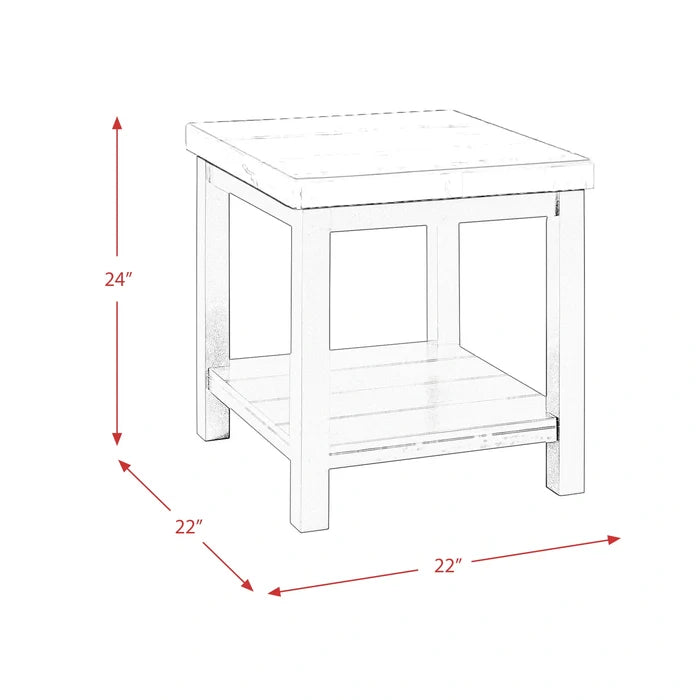 Marcello w/ White Top - End table