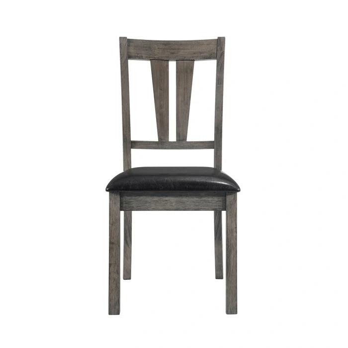 Nathan Fan Back Chair W/Pu Seat (2 Per Pack)
