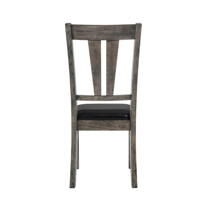 Nathan Fan Back Chair W/Pu Seat (2 Per Pack)