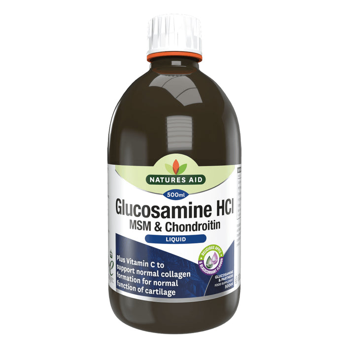 Nature's Aid Glucosamine HCI MSM and Chondroitin