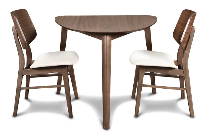 Oscar Corner Table-Walnut
