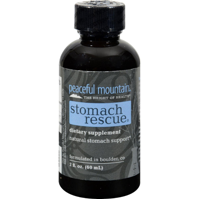 Peaceful Mountain Mini Stomach Rescue Dietary Supplement - 2 Oz