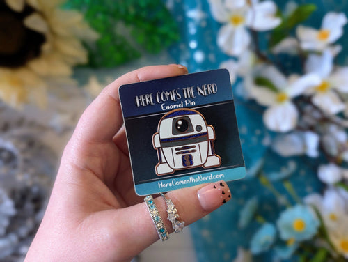 *Previous VIP Limited Edition* *MINI* Message Droid - Enamel Pin