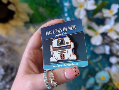 *Previous VIP Limited Edition* *MINI* Message Droid - Enamel Pin
