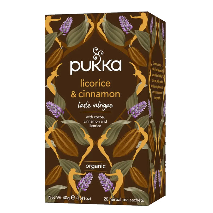 Pukka Organic Licorice & Cinnamon Tea
