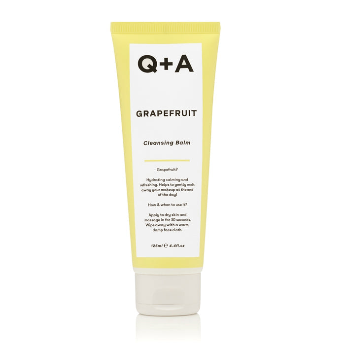 Q+A Grapefruit Cleansing Balm