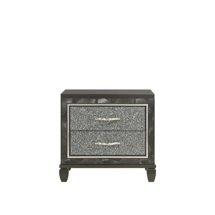 Radiance Nightstand-Black Pearl
