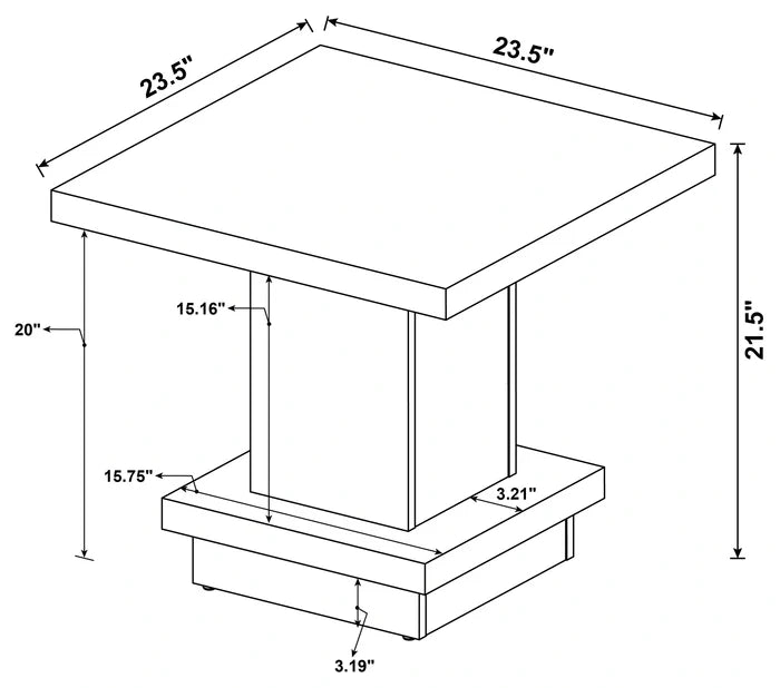 Reston End Table