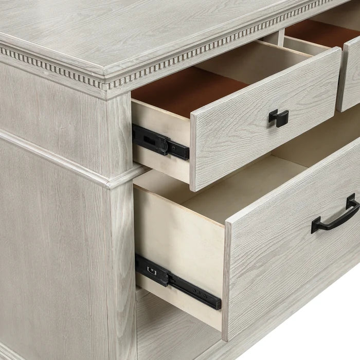 Silver Sands Mirror-Gray