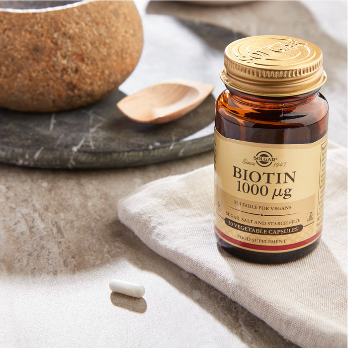 Solgar Biotin 1000ug - Evergreen Healthfoods