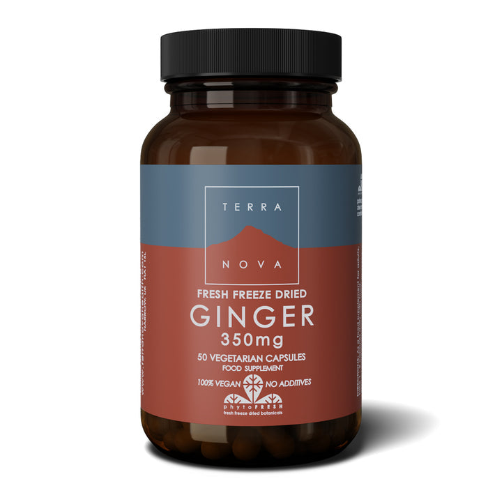 Terranova Ginger 350mg - Evergreen Healthfoods