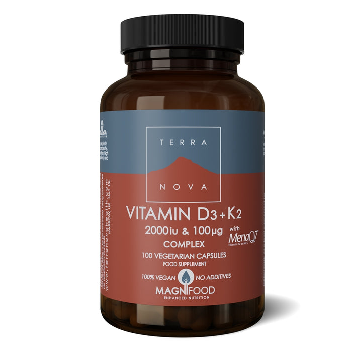 Terranova Vitamin D3 & K2 - Evergreen Healthfoods
