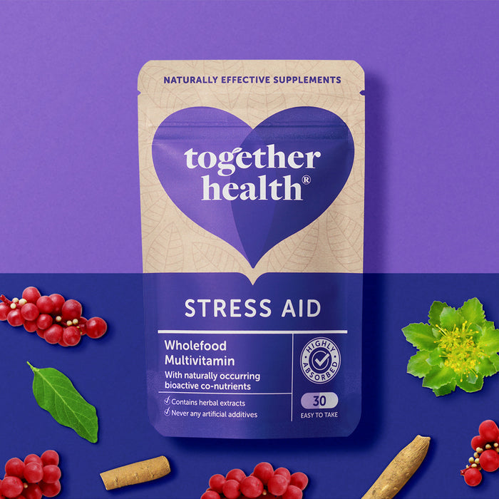 Together Health Stress Aid resealable pouch
