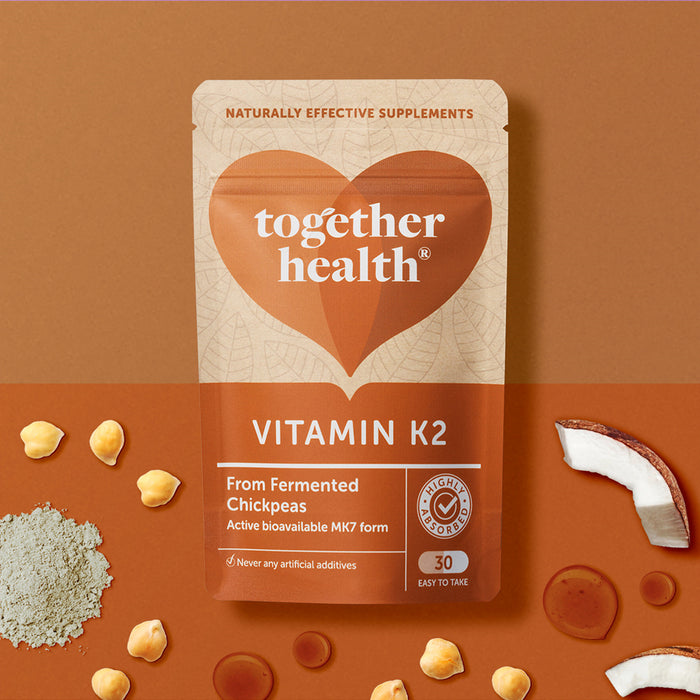 Together Health Vitamin K2 in a resealable pouch