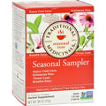Traditional Medicinals Seasonal Herb Tea Sampler - Caffeine Free - 16 Bags