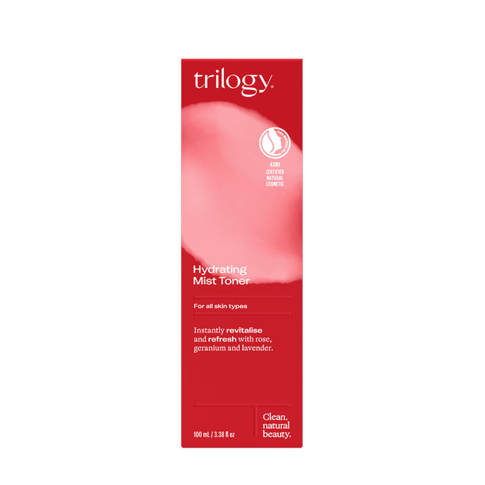 box of Trilogy Hydrating Mist Toner