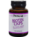 Twinlab Biotin Caps - 600 Mcg - 100 Capsules