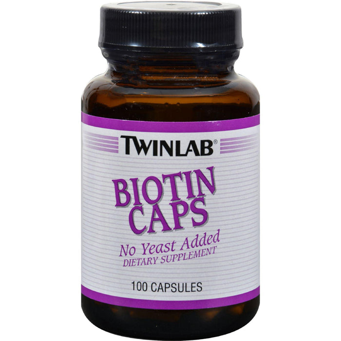 Twinlab Biotin Caps - 600 Mcg - 100 Capsules