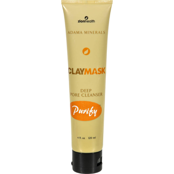 Zion Health Clay Mask Deep Pore Cleanser - 4 Oz
